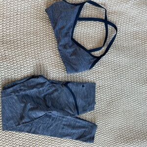 Women's Vitality Daydream Blue Leggings Set